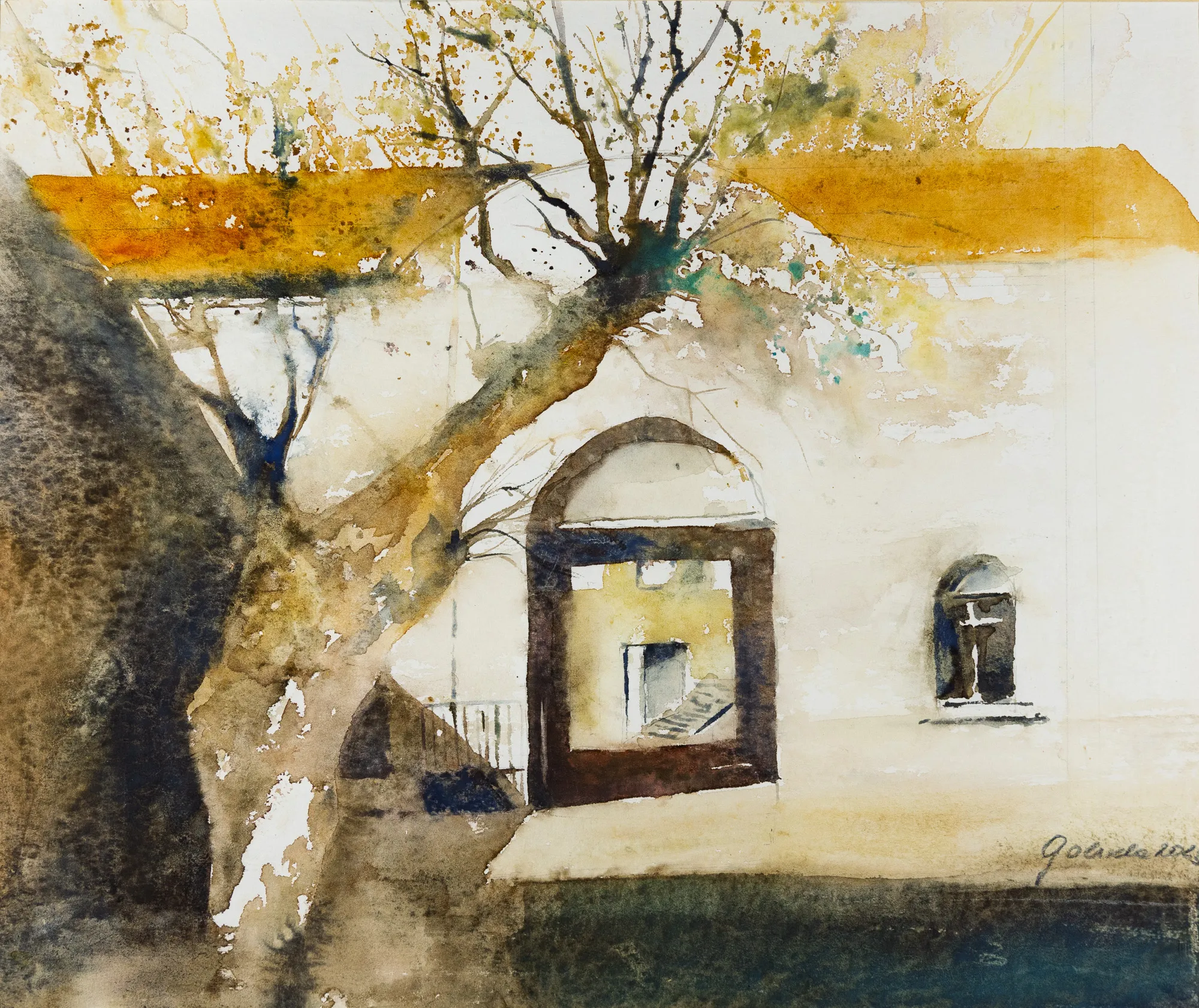 Provence — Aquarell von Gabriele Schmitzer